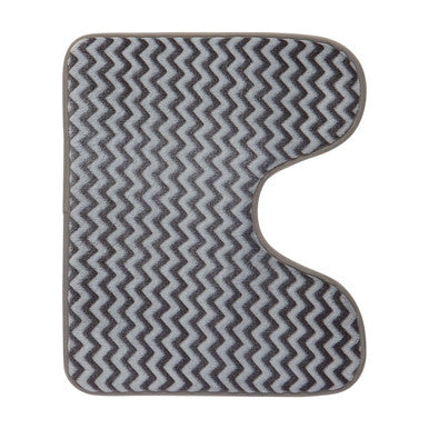 Soak Chevron Bath And Pedestal Mat Set