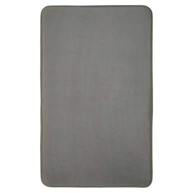 Soak Light Grey Bath And Pedestal Mat Set