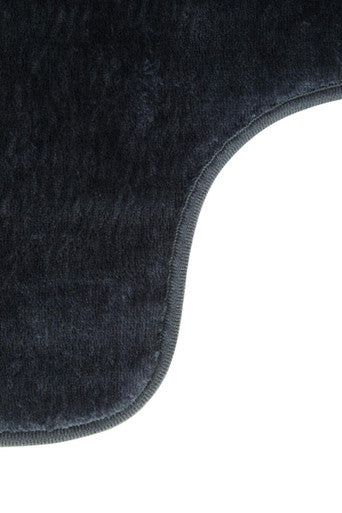 Soak Charcoal Grey Bath And Pedestal Mat Set