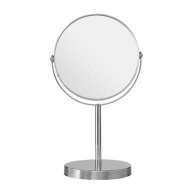 Marisha Stainless Steel Swivel Table Mirror