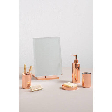 Clara Rose Gold Table Mirror