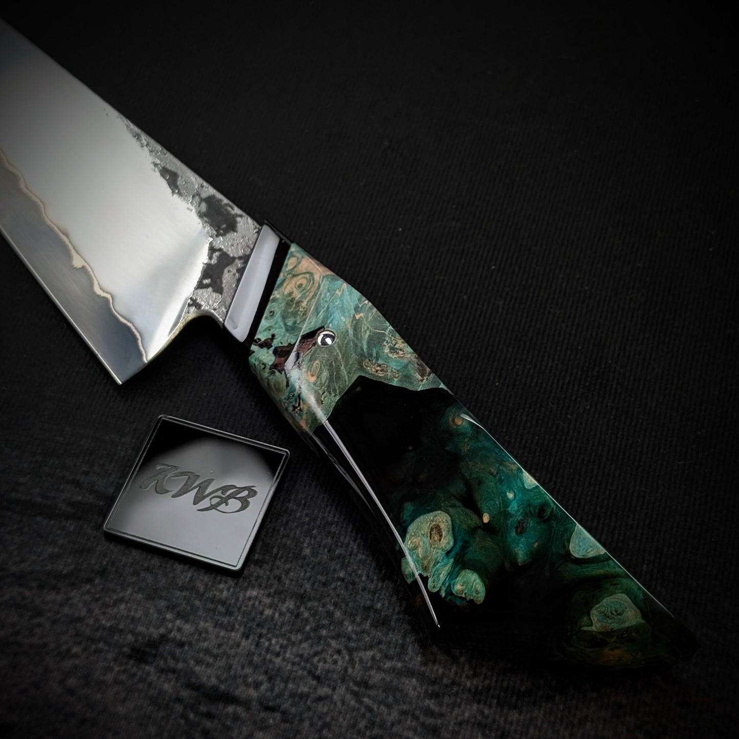 160mm Stainless San-Mai Utility Knife | Handmade Kitchen Knives