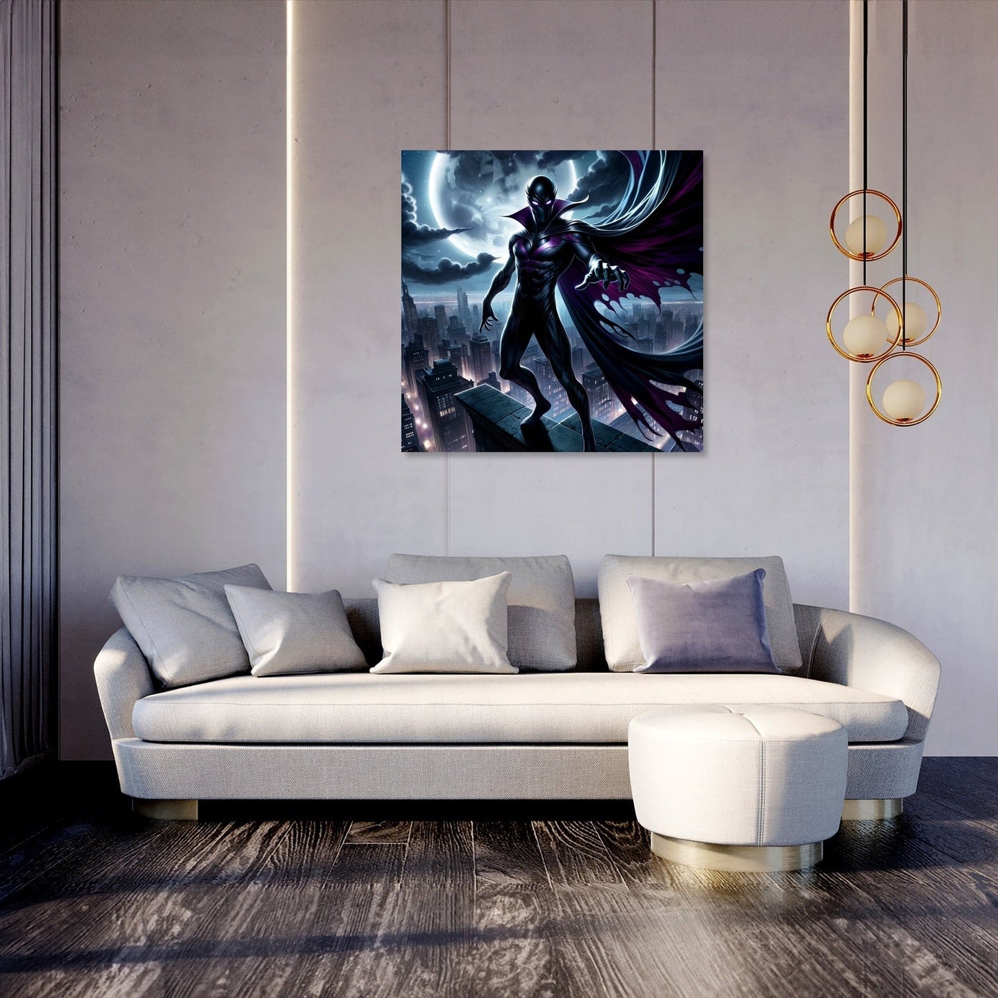 Shadow Vortex Canvas