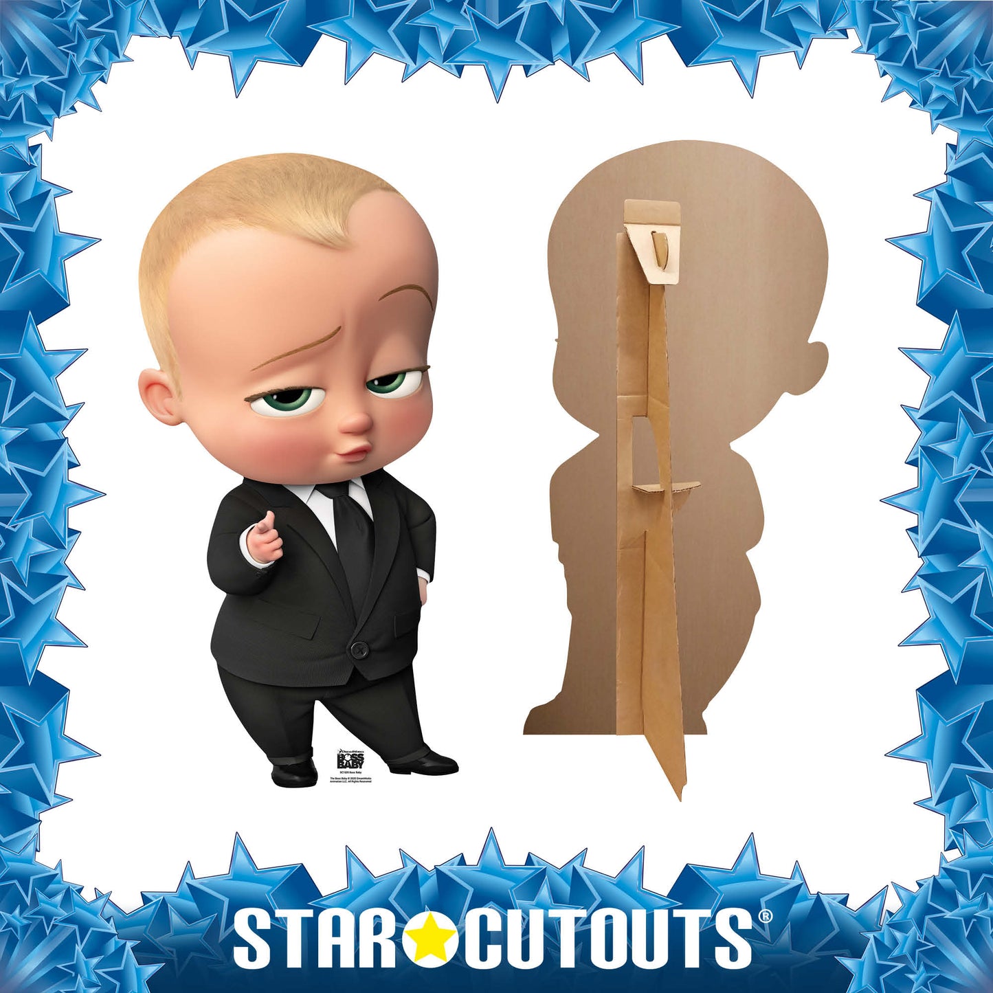 SC1635 Boss Baby Cardboard Cut Out Height 89cm