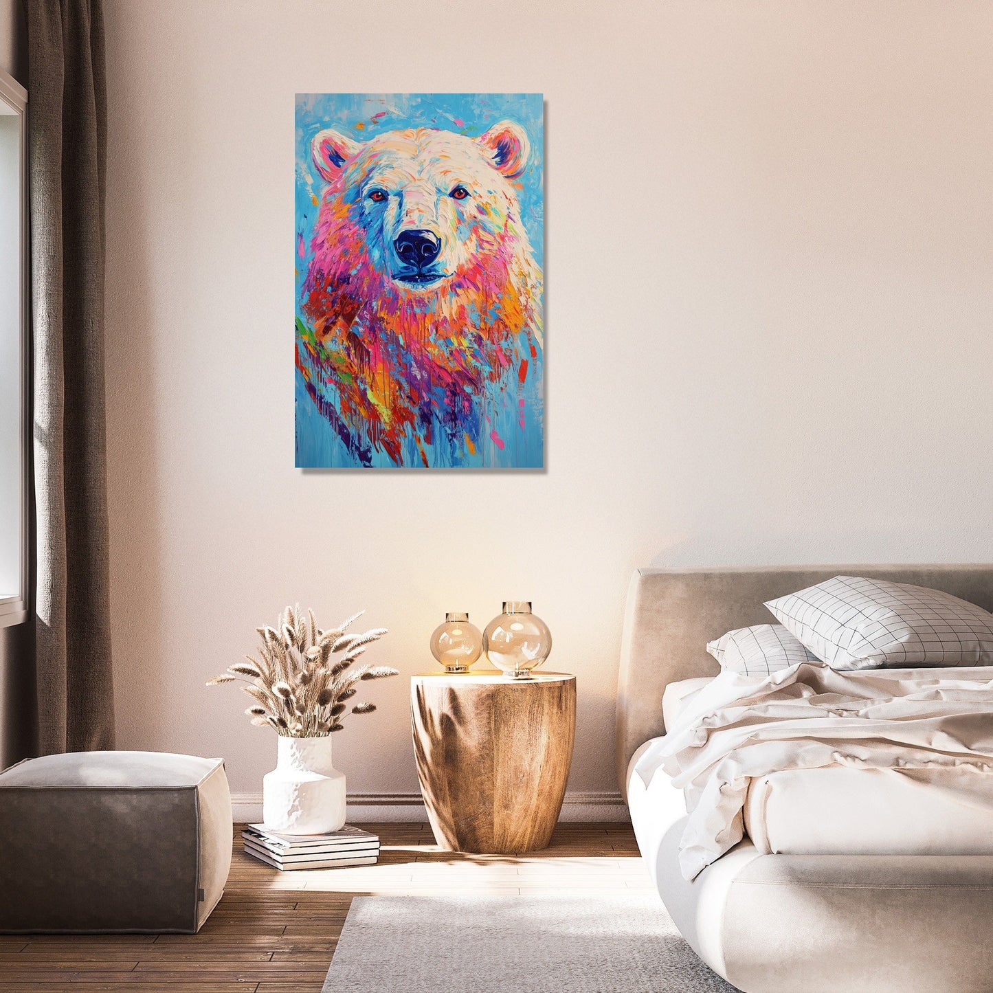 Polar Bear Symphony Canvas