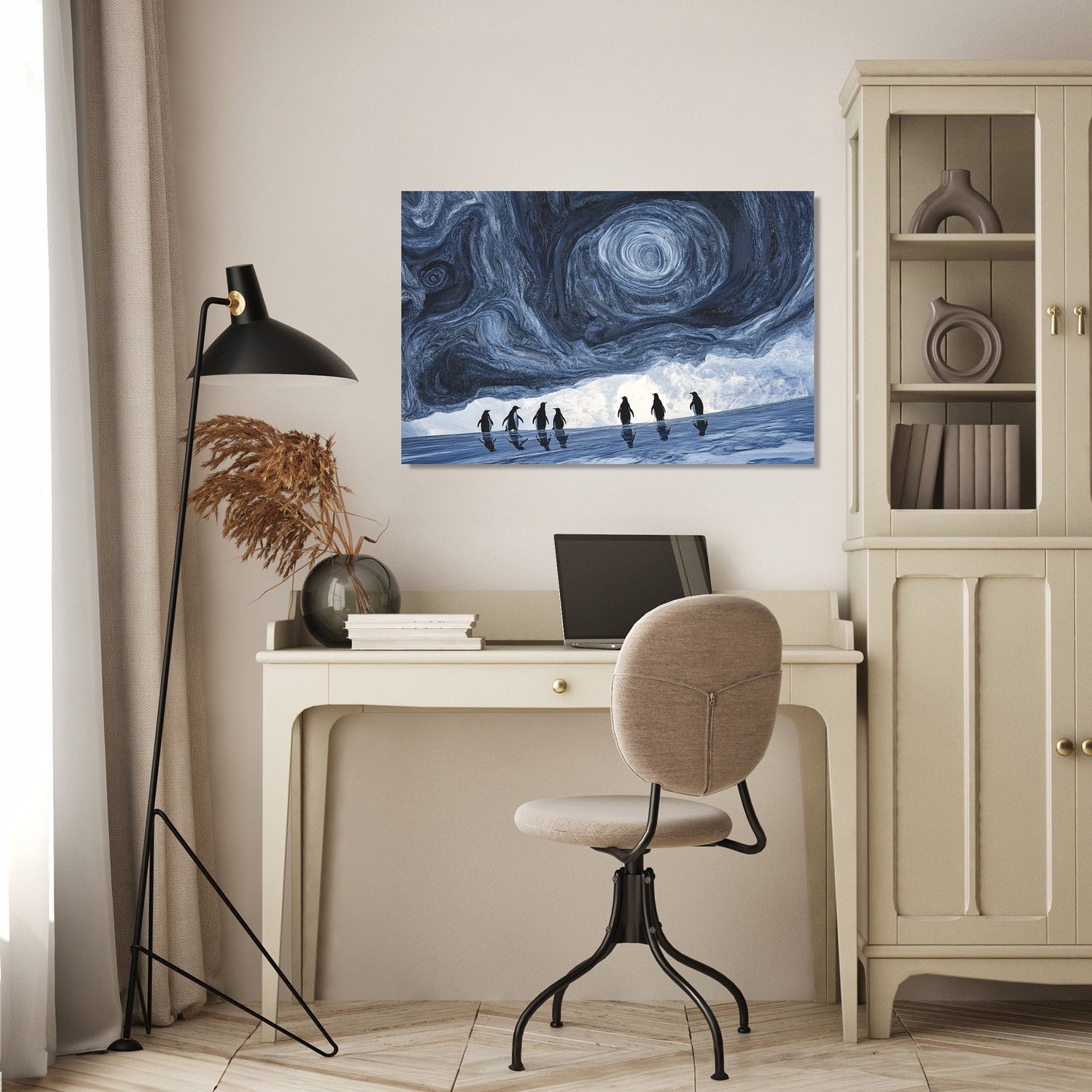 Penguins' Atlantis Canvas