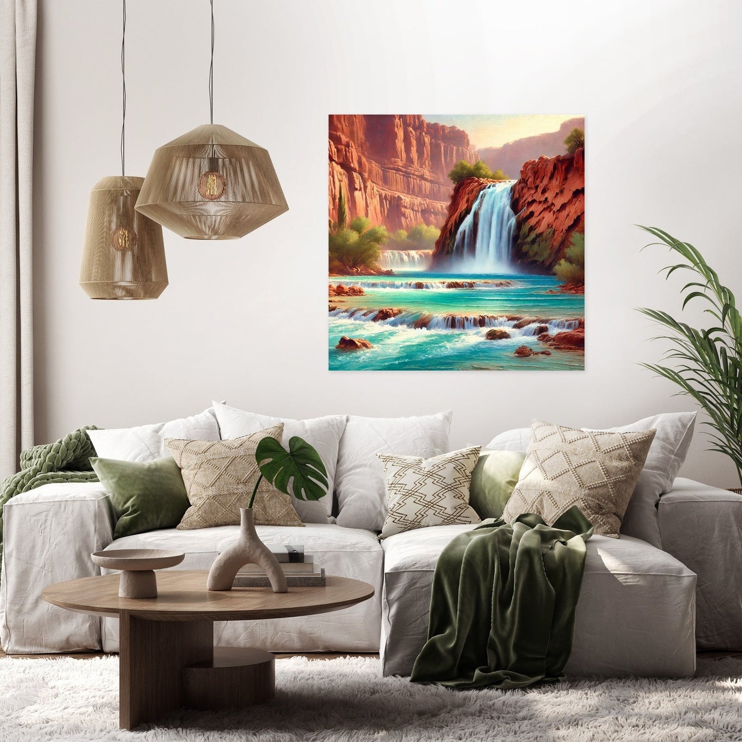 Havasu Falls Tranquility Canvas