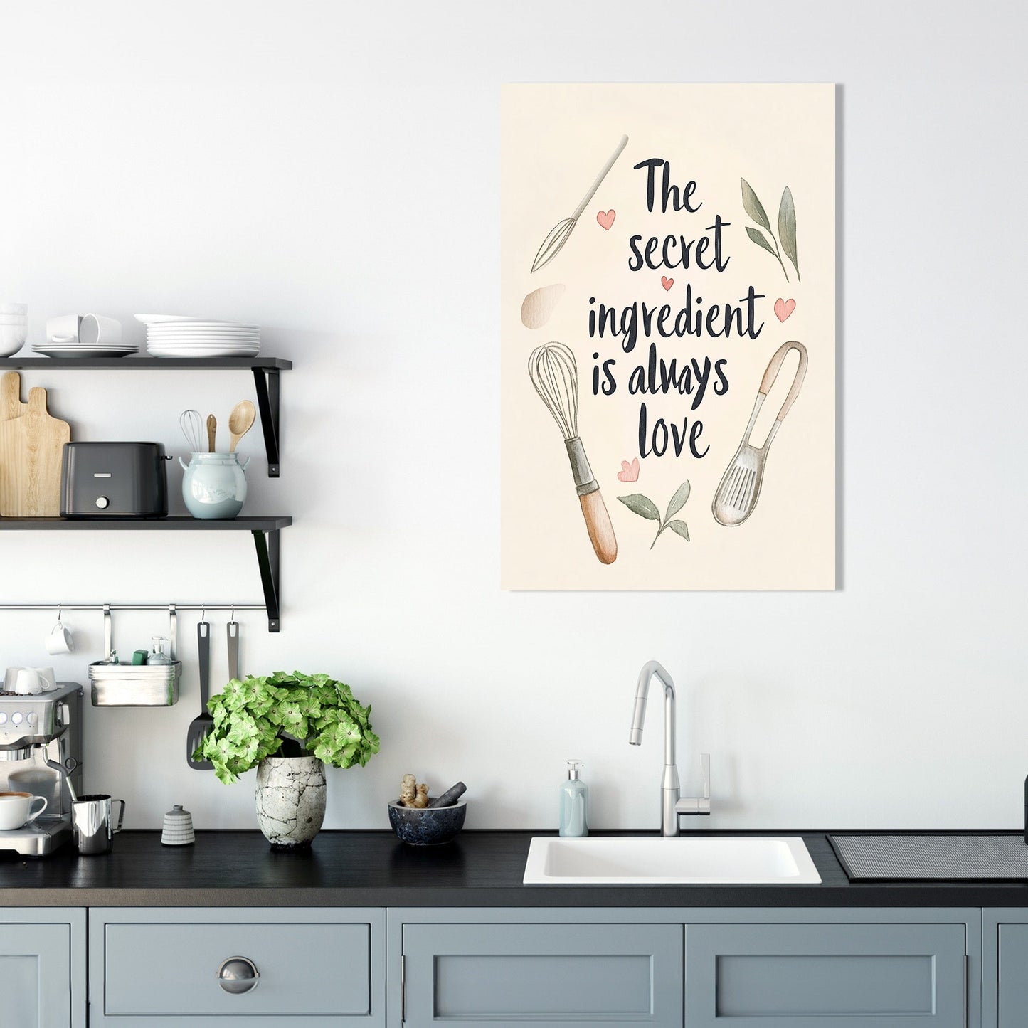 Culinary Love Canvas