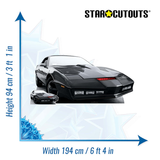 SC1640 Kitt Knight Rider Cardboard Cut Out Height 94cm