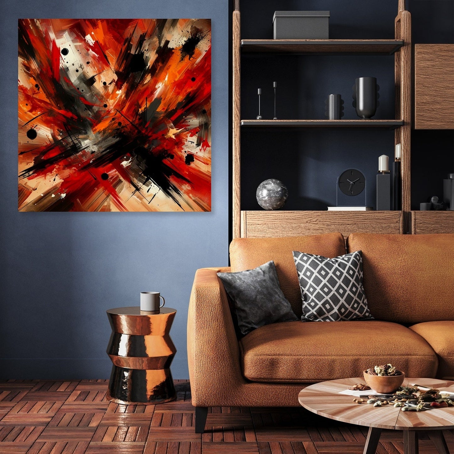 Irritation Frayed Canvas