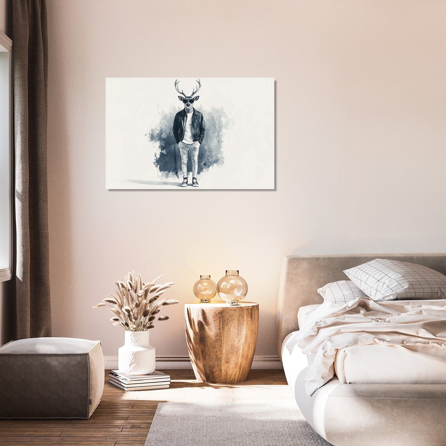 Stag in Style Canvas