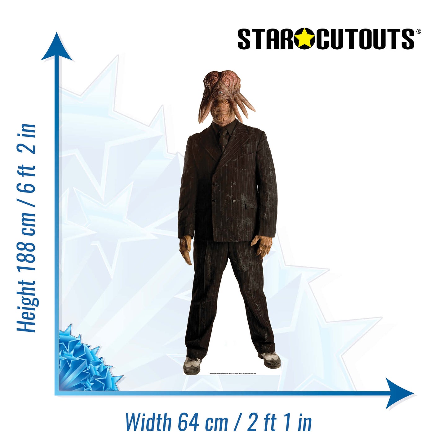 SC164 Dalek Sec Hybrid Cardboard Cut Out Height 188cm