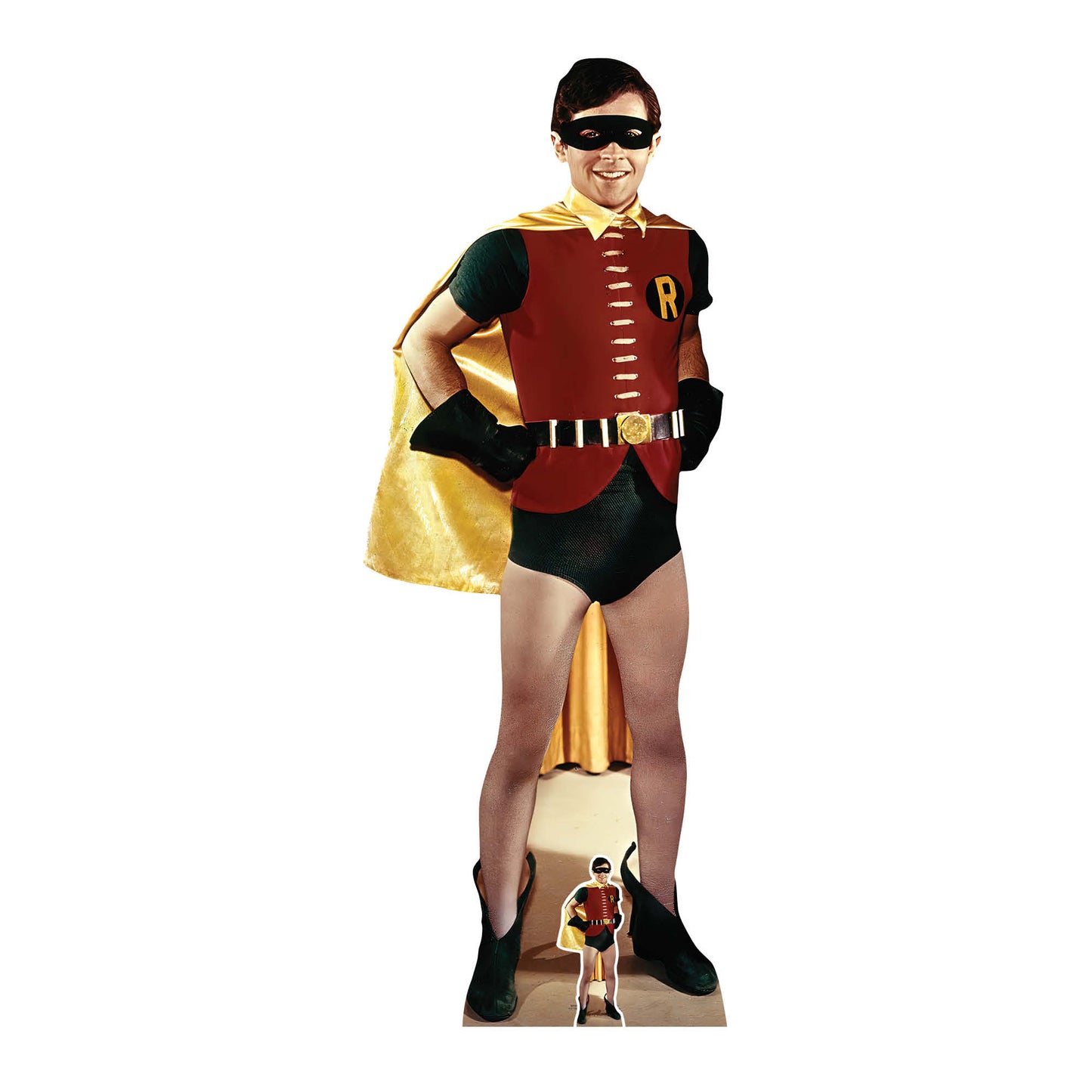 SC1662 Robin 1966 Burt Ward Cardboard Cut Out Height 173cm