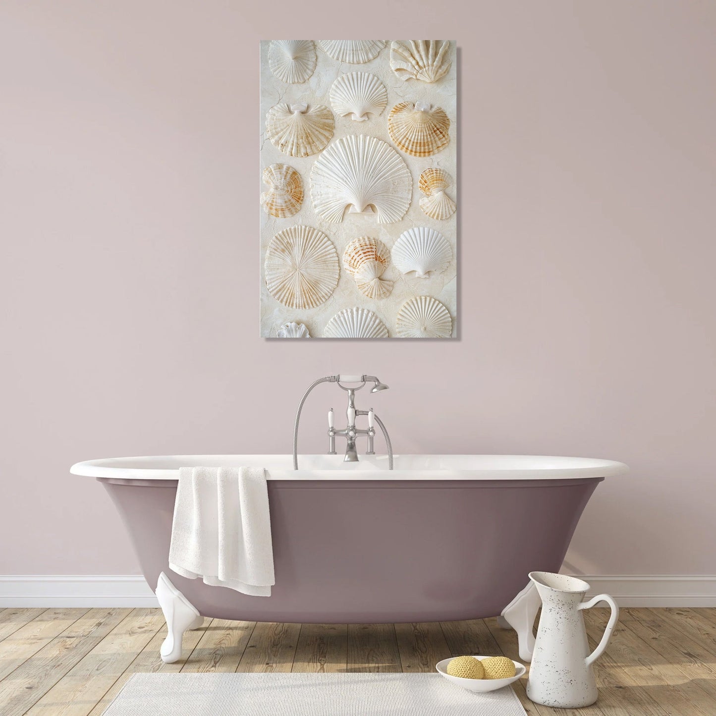 Seashell Serenity Canvas