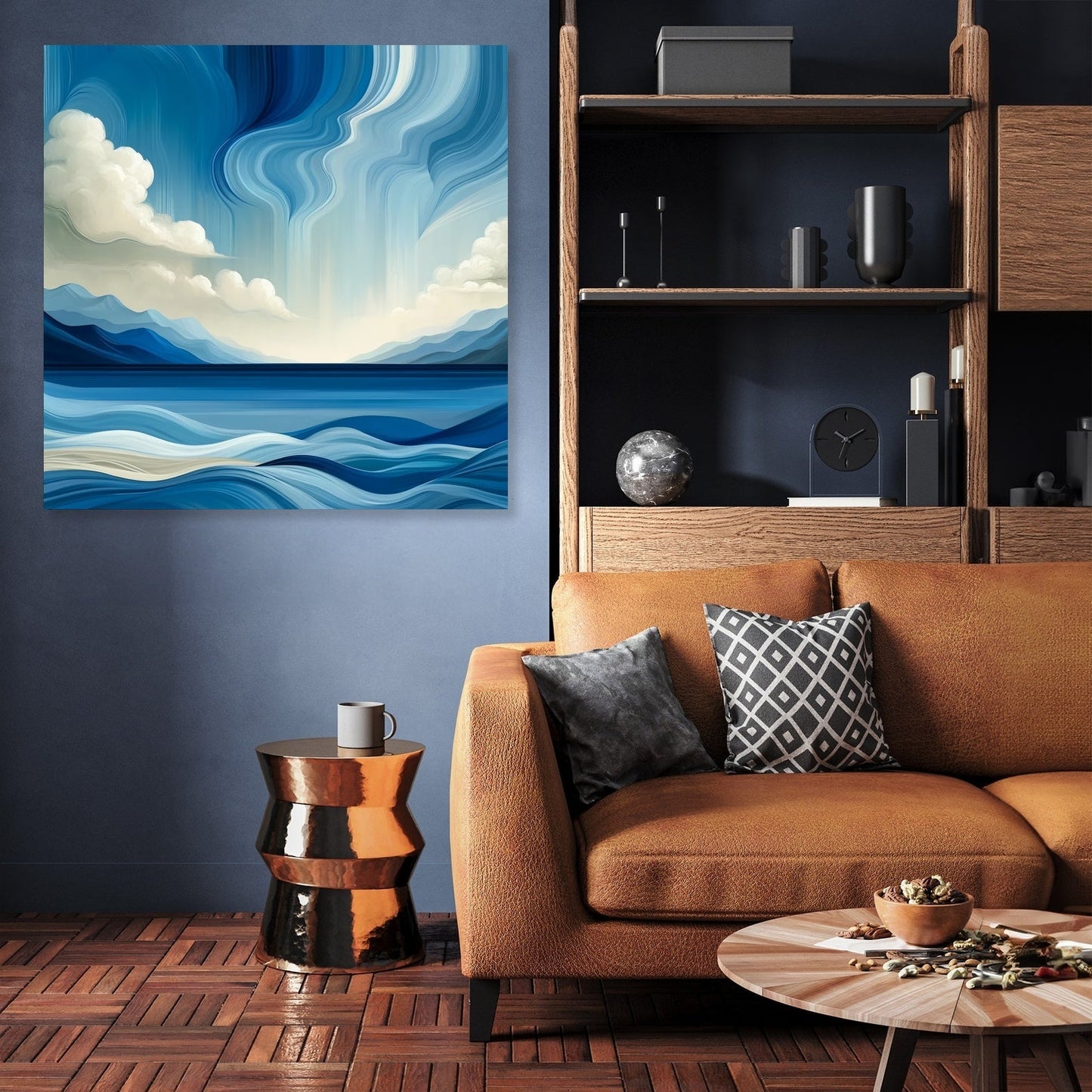 Azure Depths Canvas