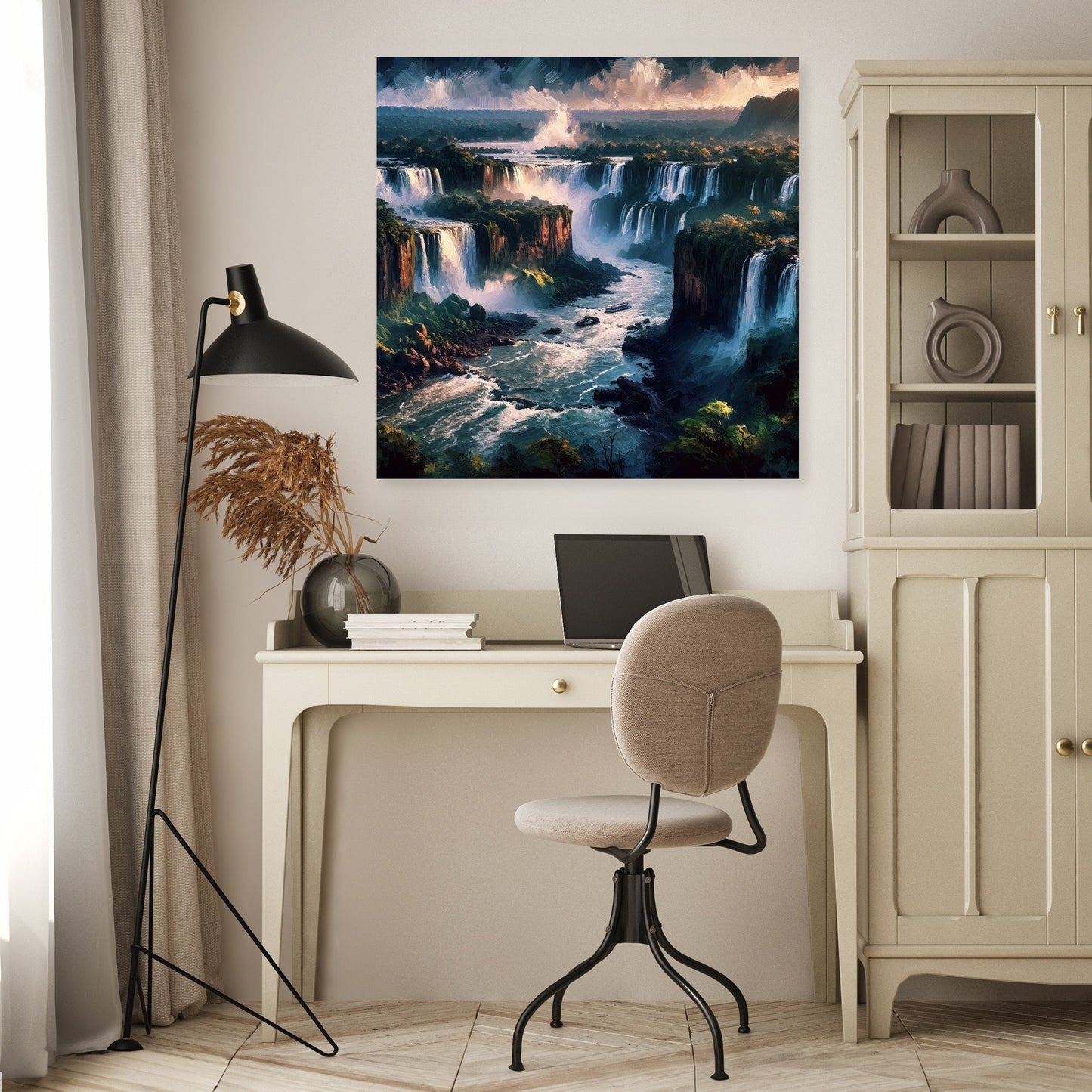 Iguazu Falls Wonder Canvas