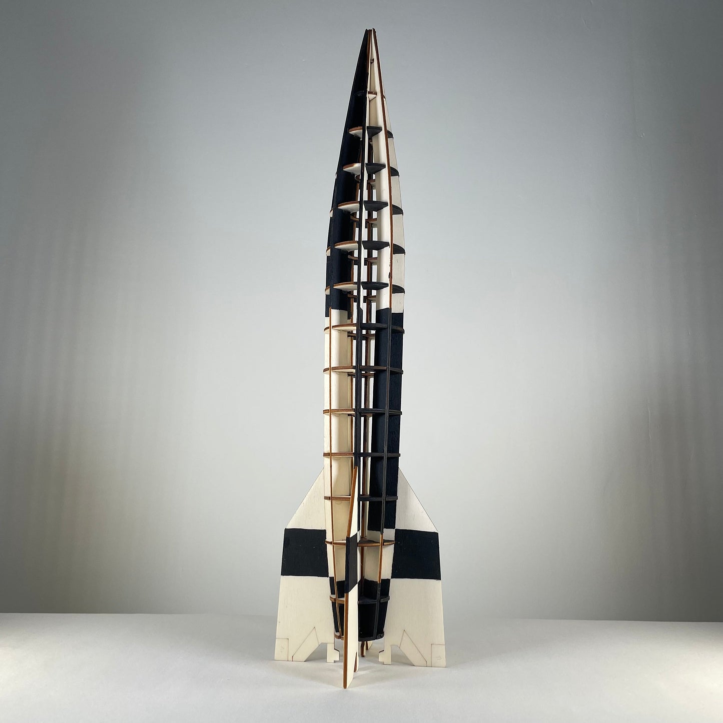 Prop V2 Rocket  - Flatpack Model Kit by Curious Rabbit ®
