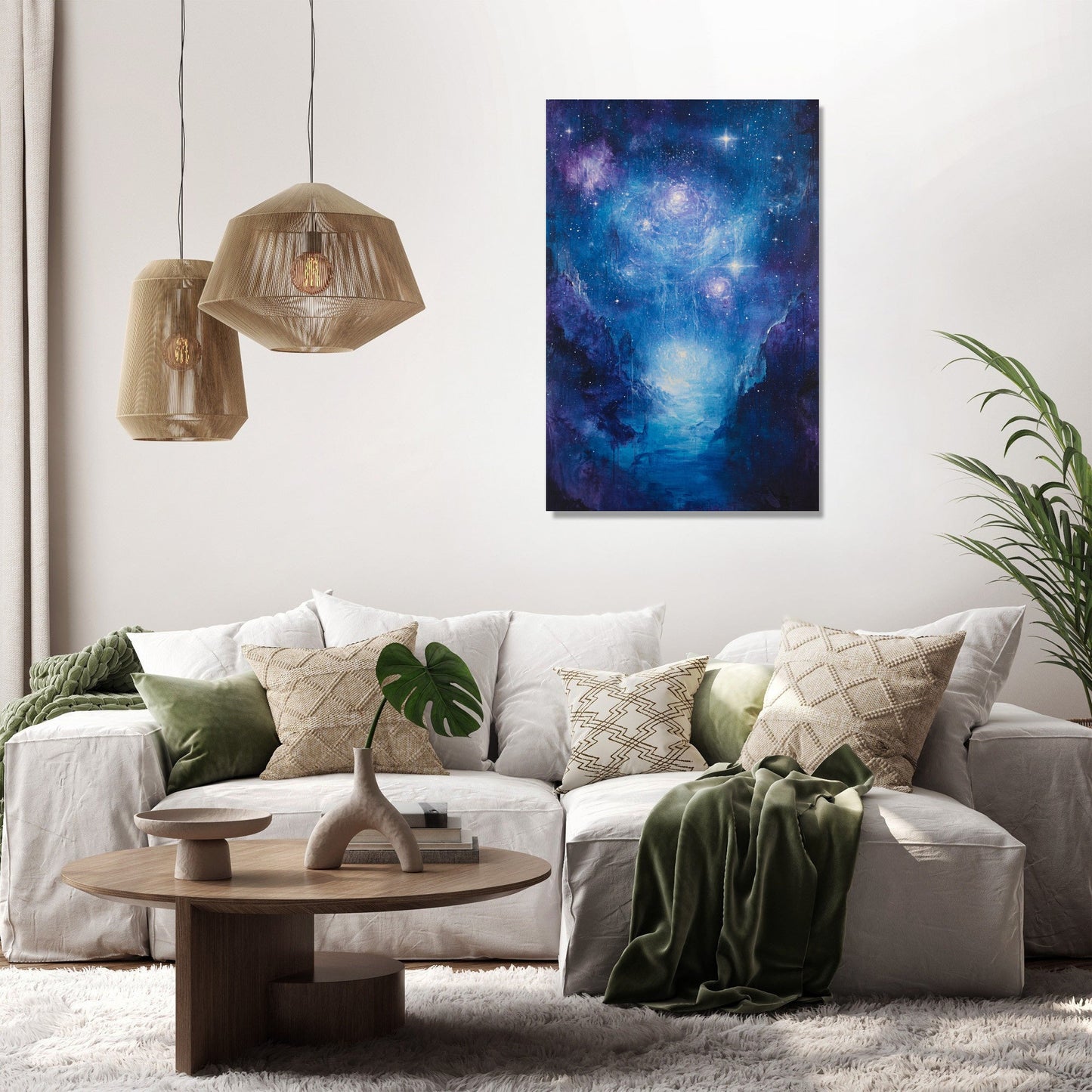Mystical Galaxy Canvas