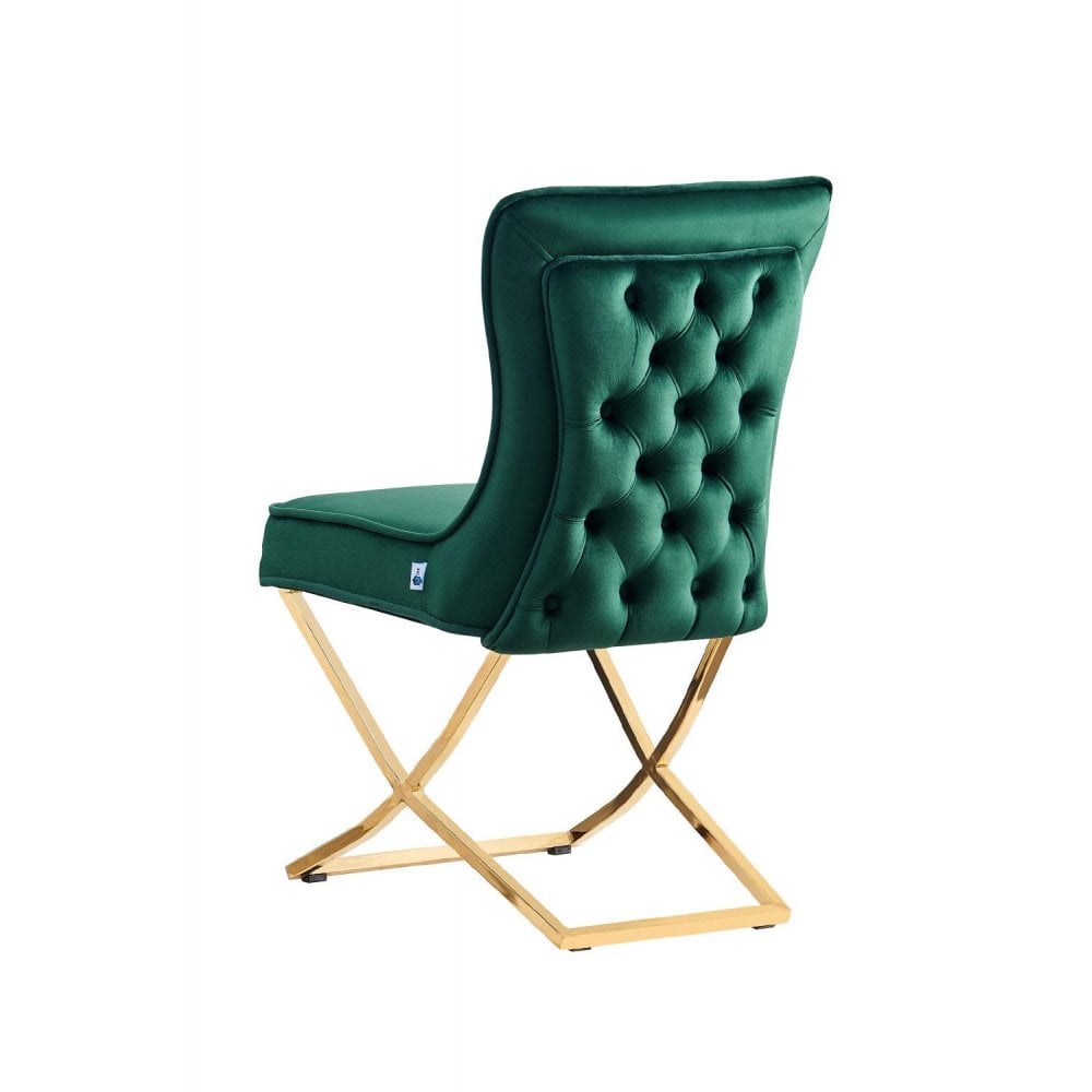 Trafalgar Velvet Dining Chair