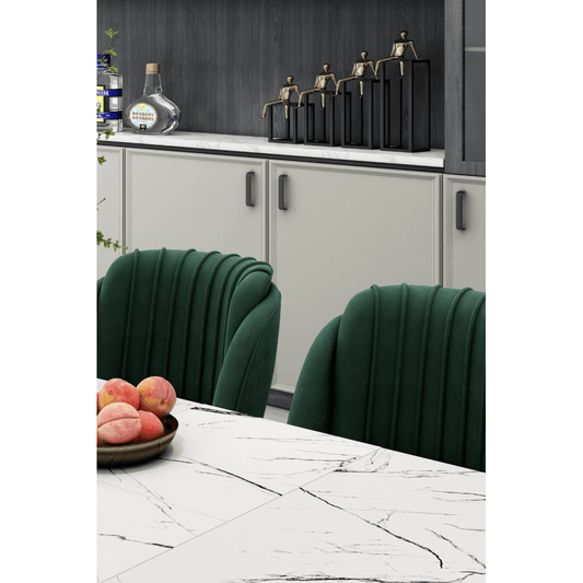 Milano velvet dining chair