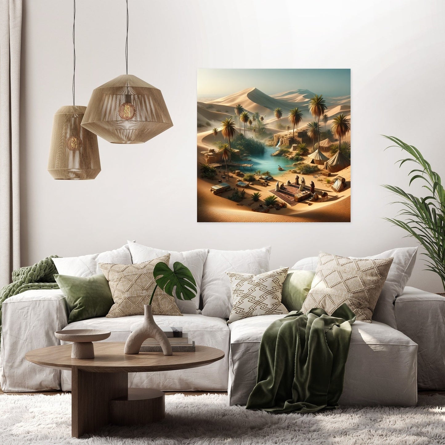 Desert Refuge Canvas