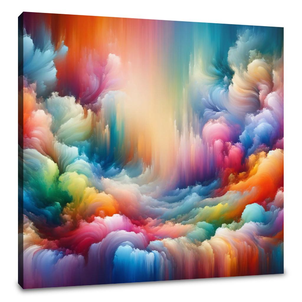 Colorful Silence Canvas
