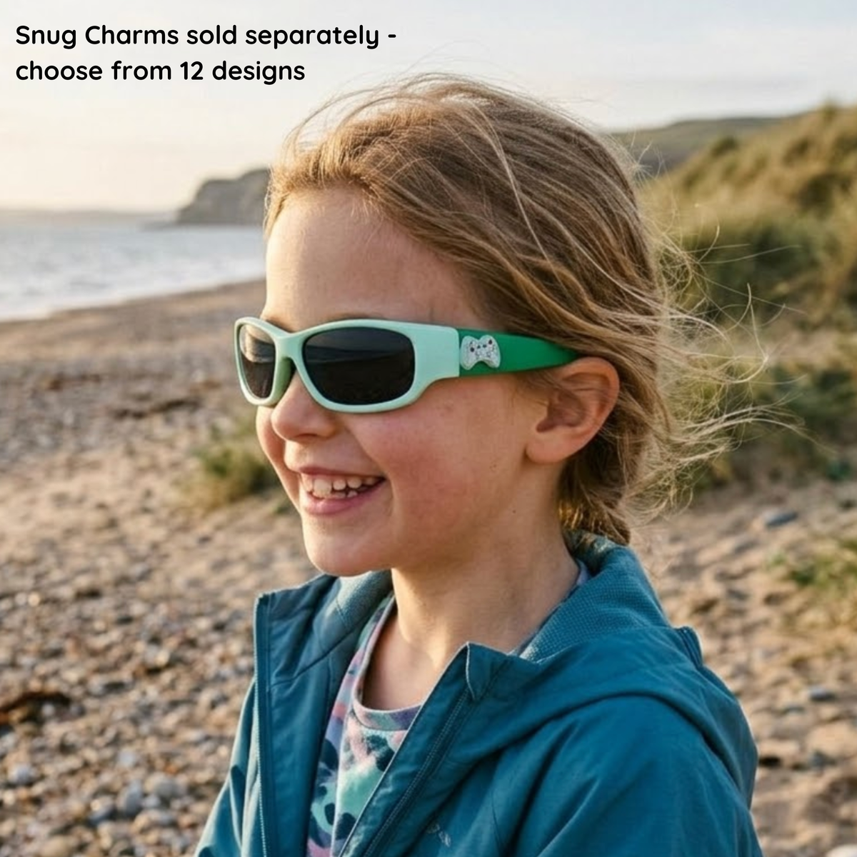 Forest Green Kids Sunglasses | Signature Lens | Classic Fit | 6-12 Years