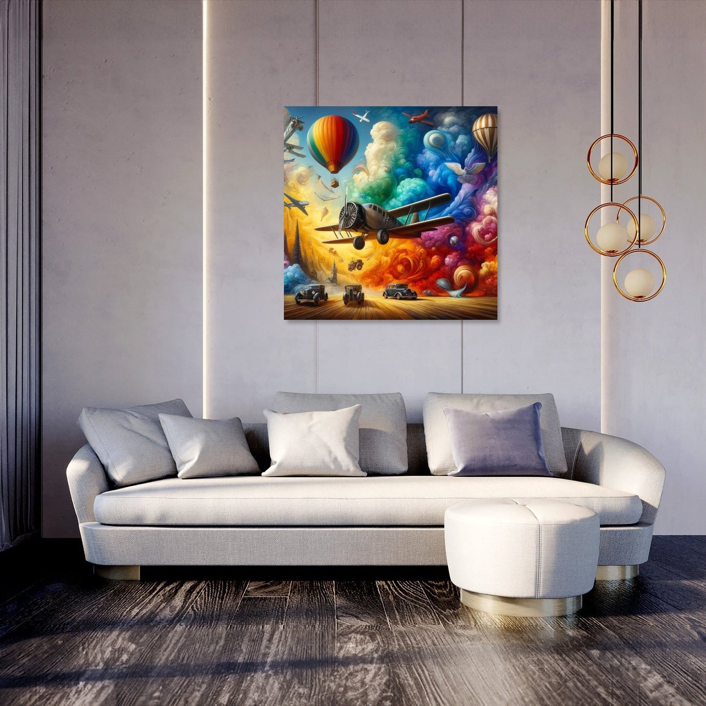 Dreams of Flight Canvas