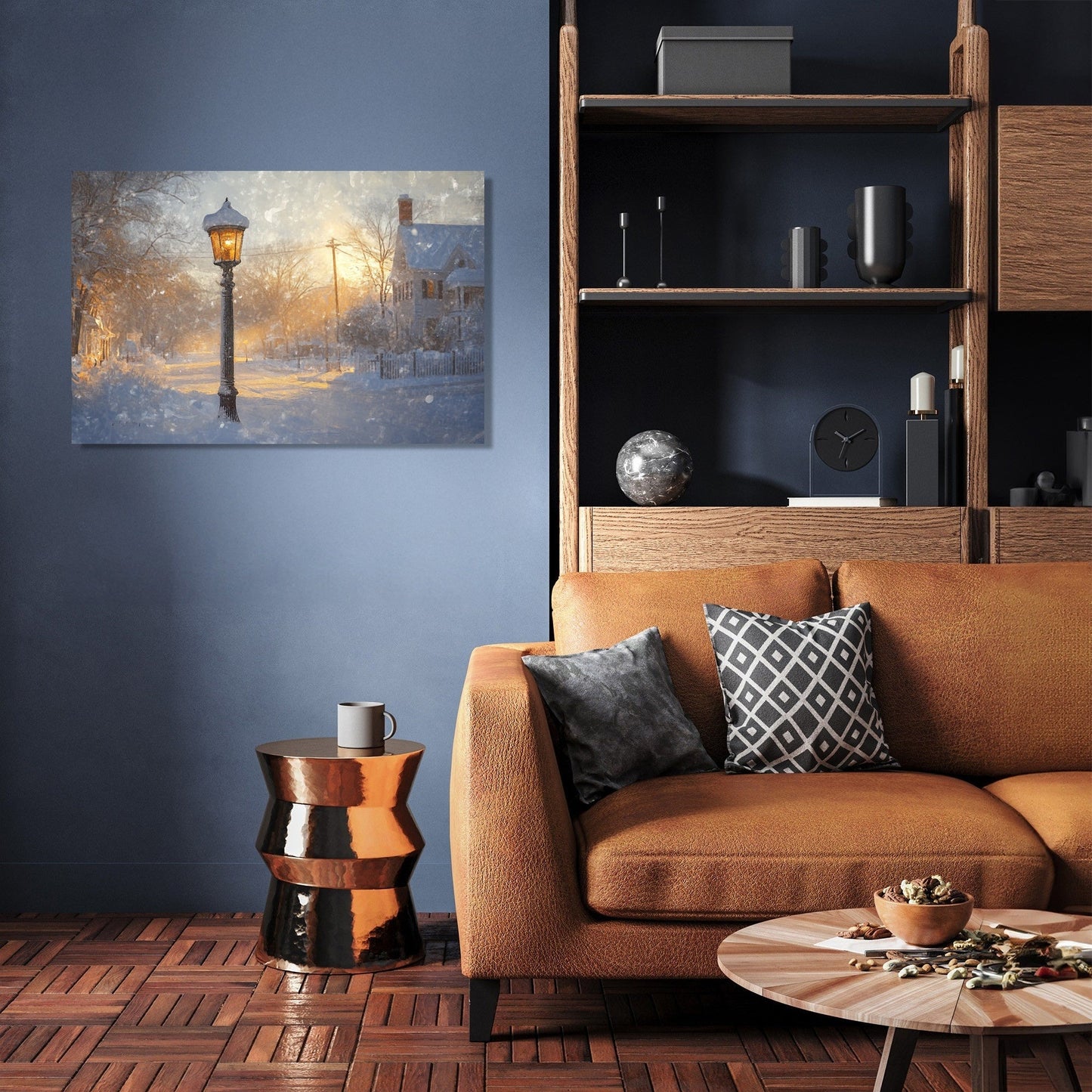 Winter Luminescence Canvas