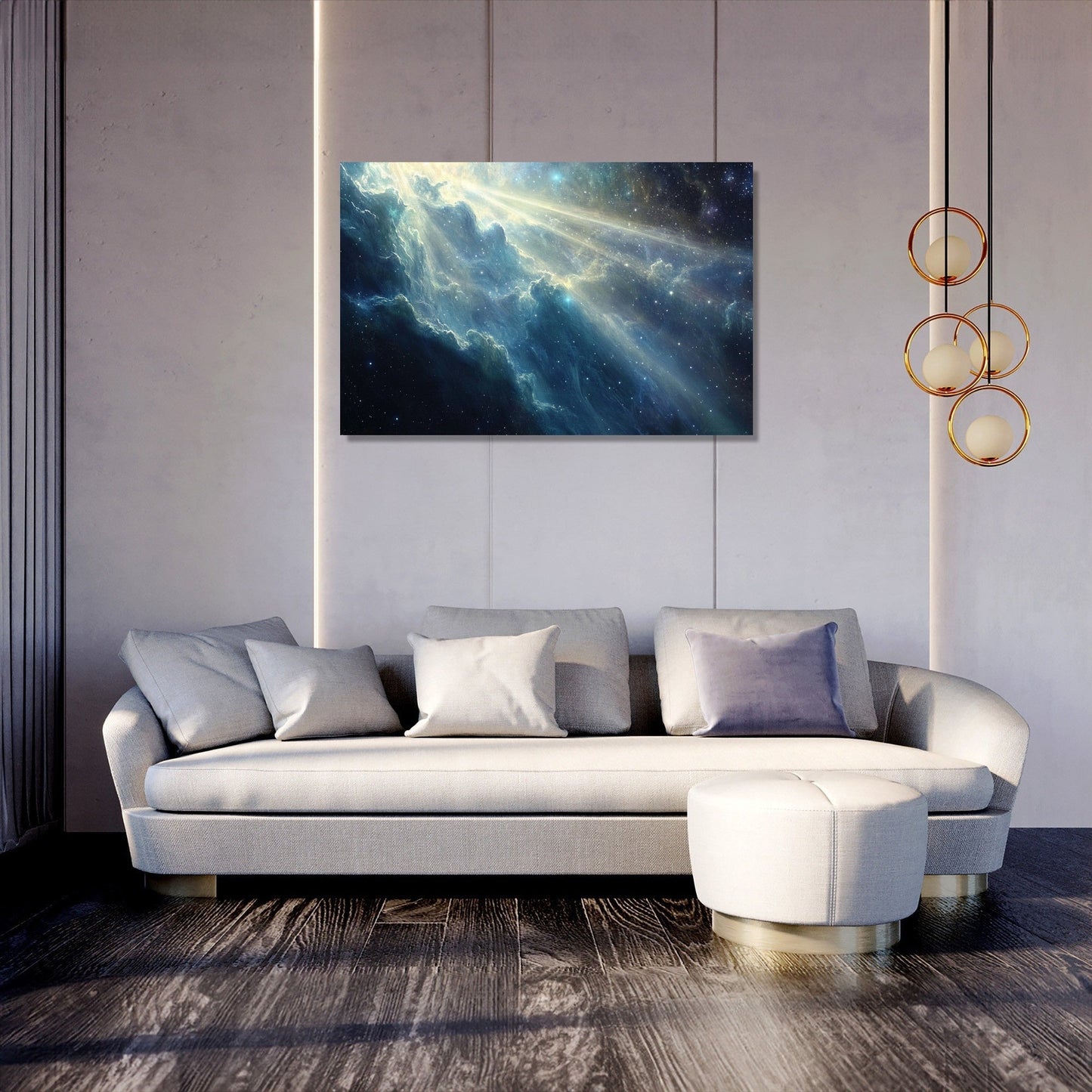 Stardust Serenity Canvas