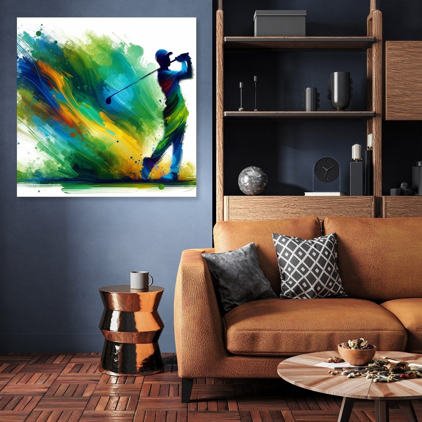 Graceful Swing Canvas