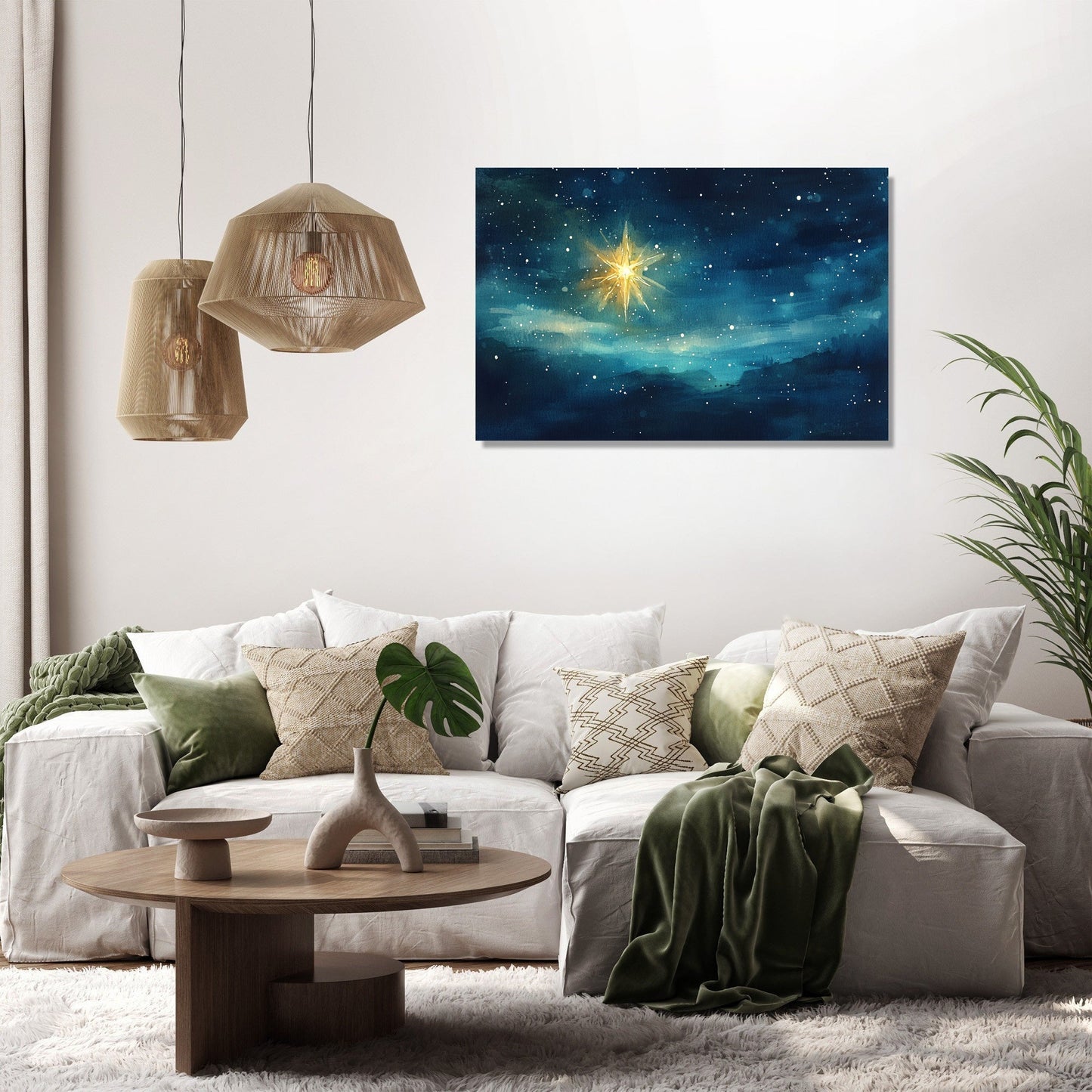 Starry Noel Canvas