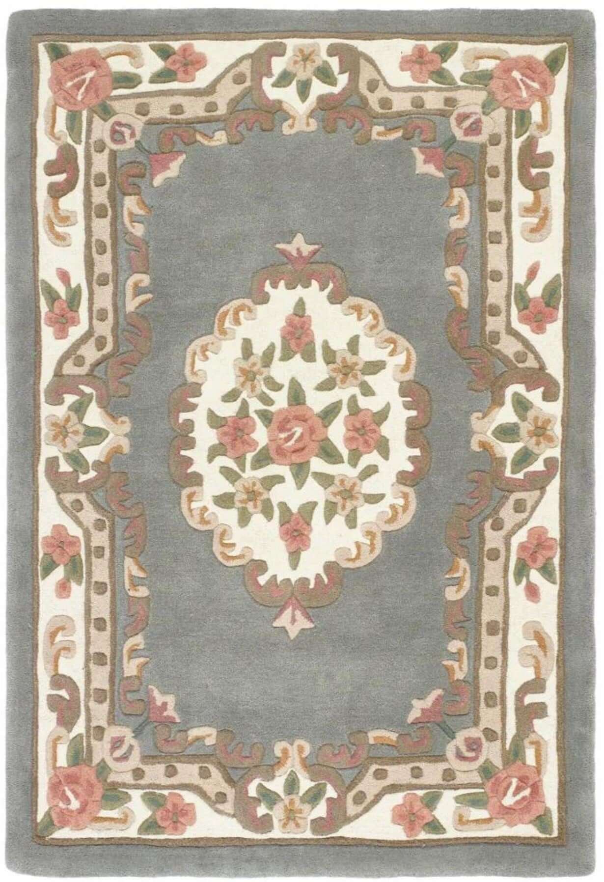 Shensi Grey Medallion Rug