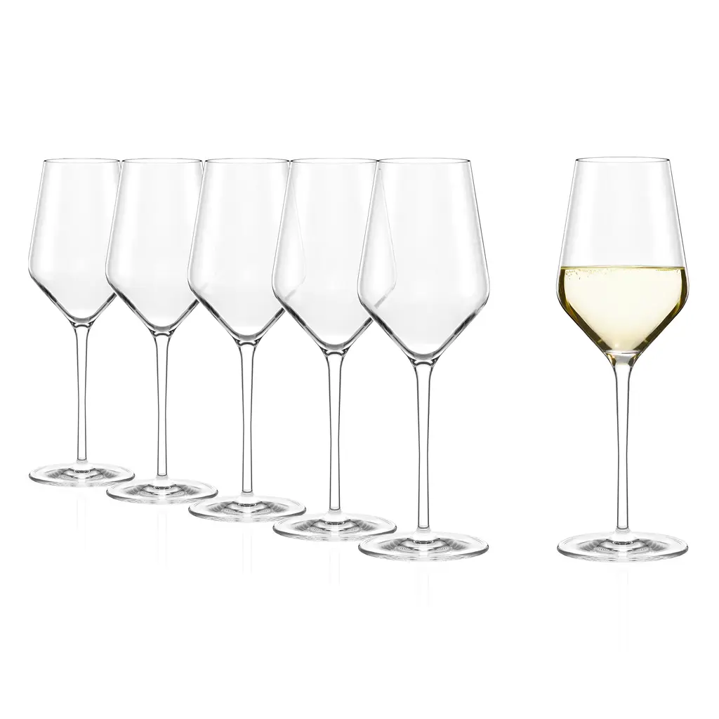 Stolzle Lausitz Quatrophil White Wine Glasses - 405ml - Box of 6