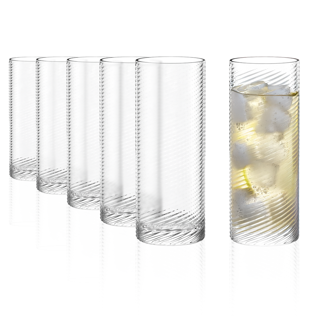Stolzle Lausitz Berlin Highball Glasses - 525ml - Set of 6