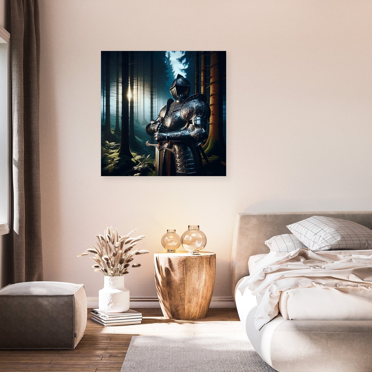 Guardian at Dusk Canvas