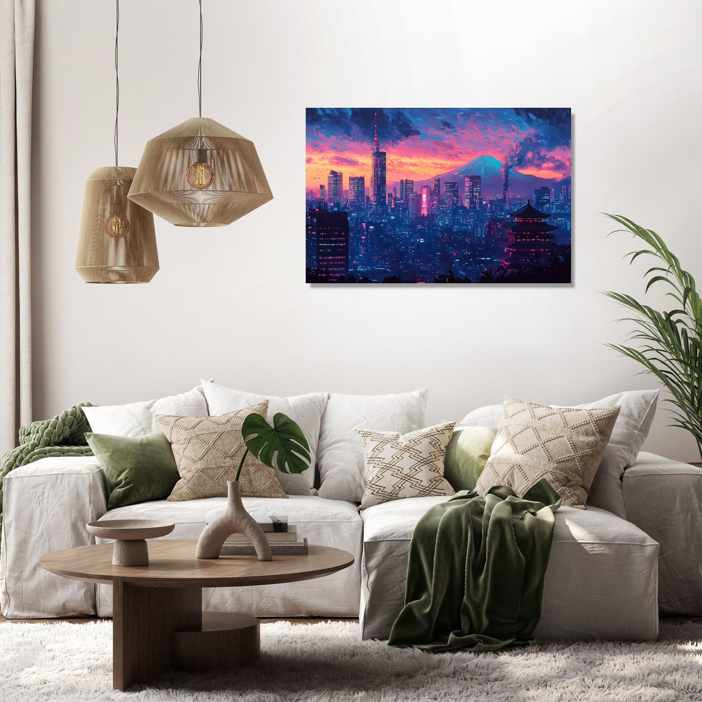 Tokyo Harmony Canvas