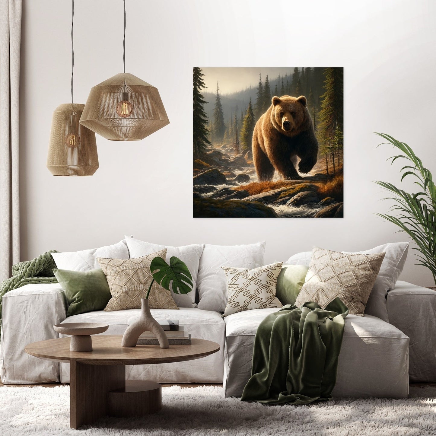 Majestic Bear Canvas
