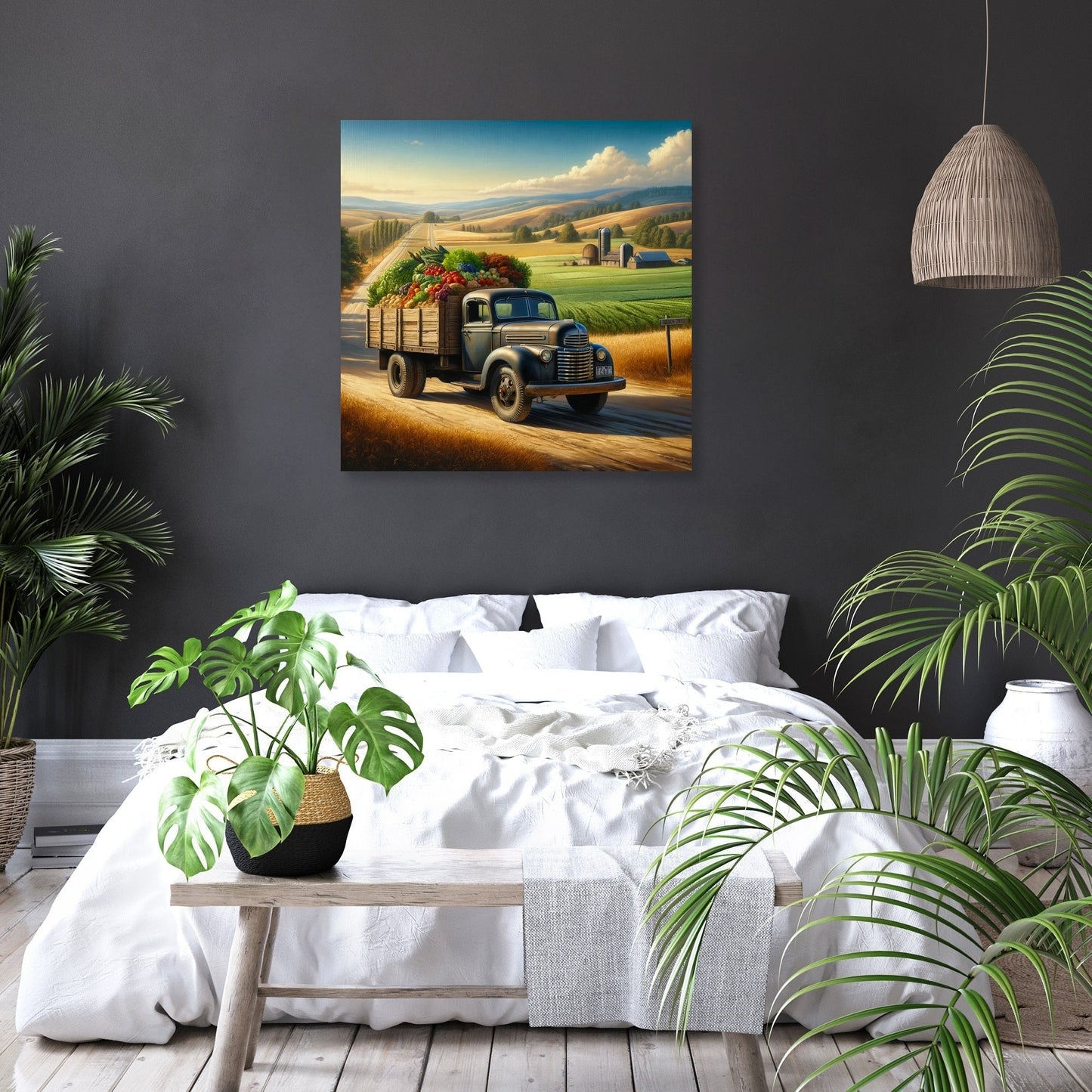 Harvest Road Journey Canvas