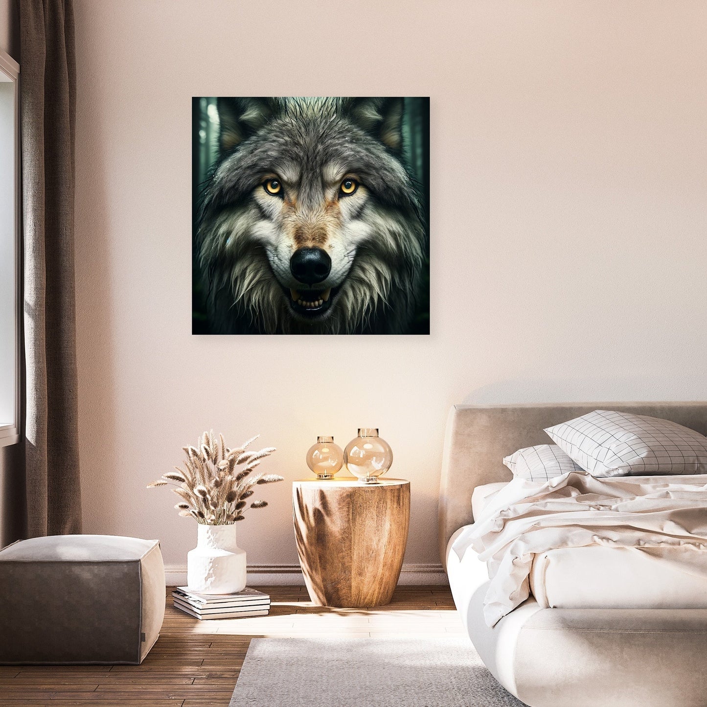 Wolf Gaze Canvas