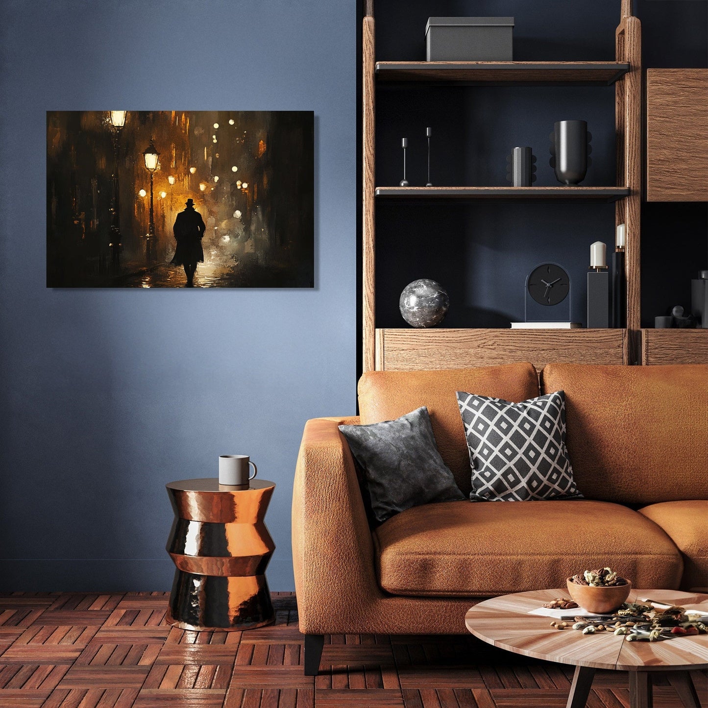 Nocturnal Shadows Canvas