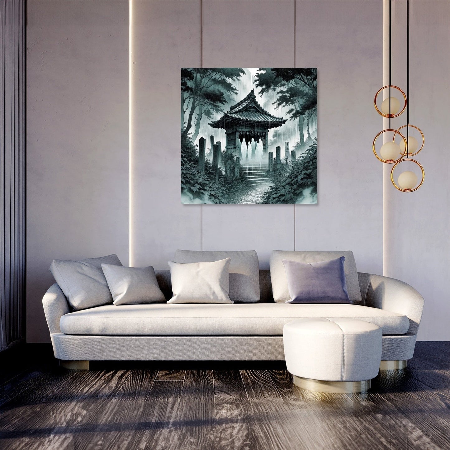 Veiled Shrine Canvas