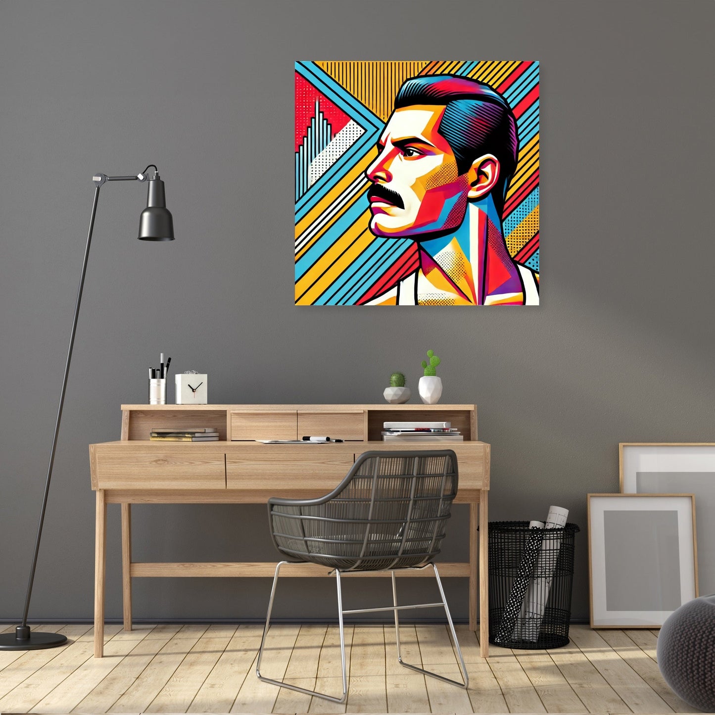 Iconic Rockstar Profile Canvas
