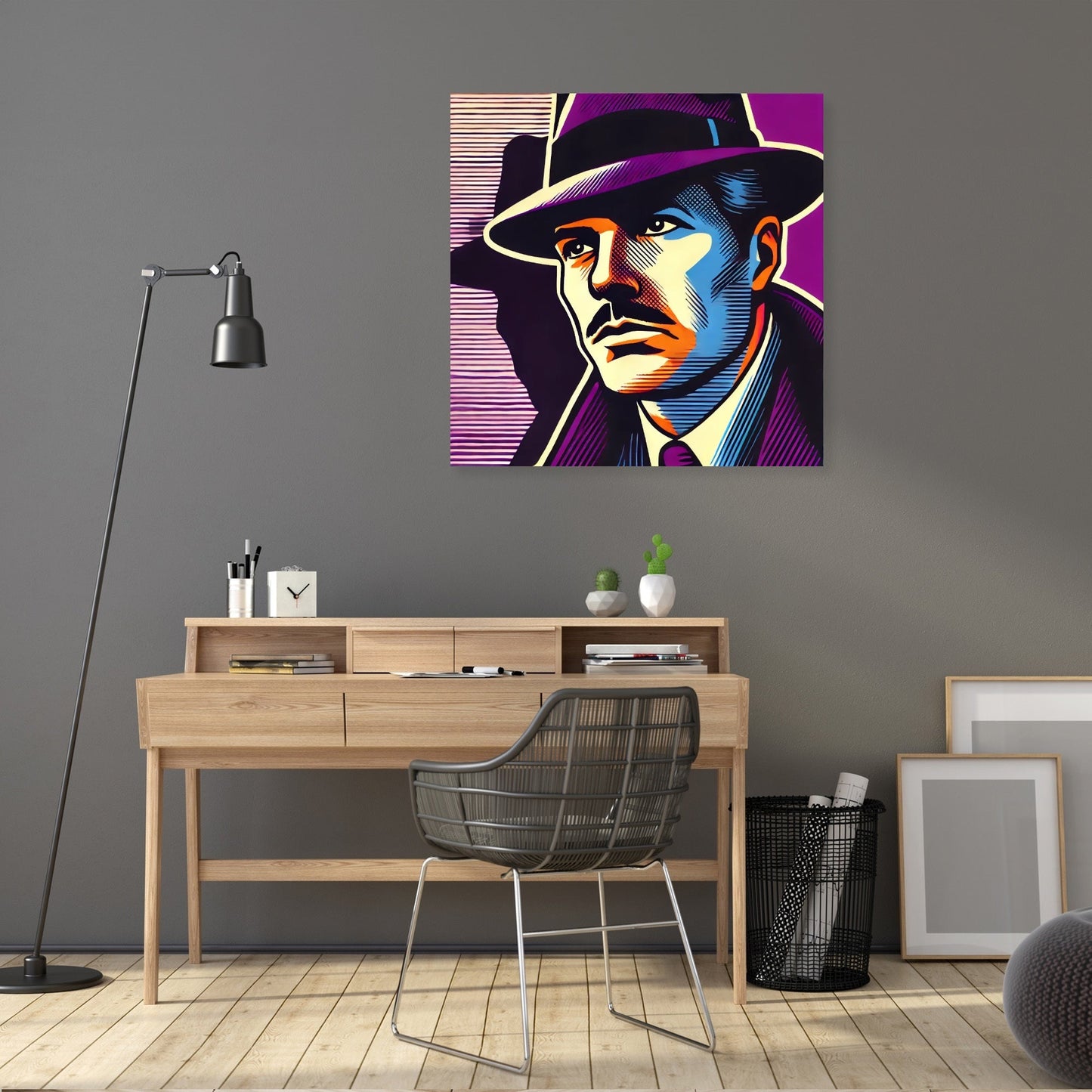 Noir Gaze Canvas