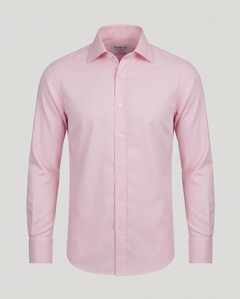 Men’s Pink Oxford Slim Fit Shirt