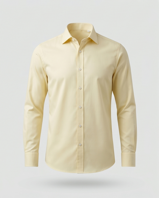 Light Yellow Oxford Shirt