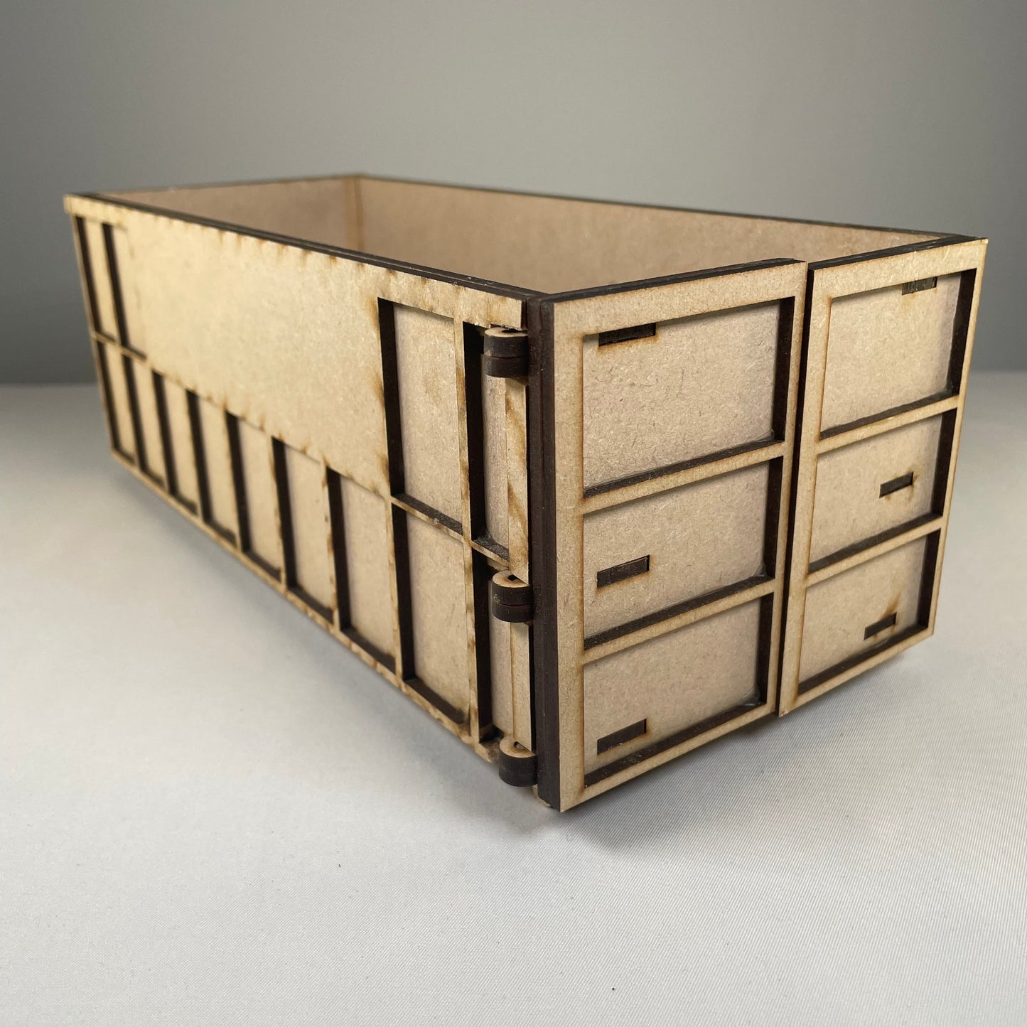 Roll-on / Roll-off Skip (RORO) - Flatpack Model Kit By Curious Rabbit ®