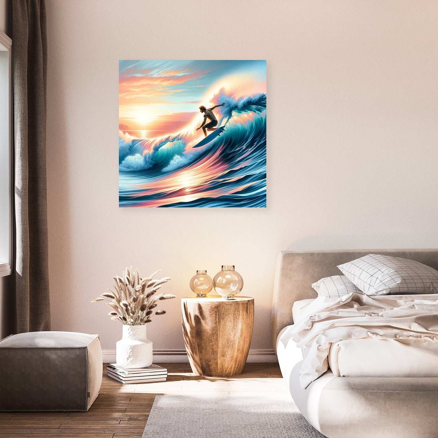 Sunrise Surf Canvas