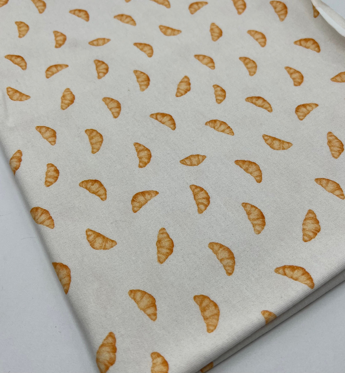 Croissant Morning Print Cotton Stretch Jersey 200 GSM 95/5 Lycra 4 Way Stretch