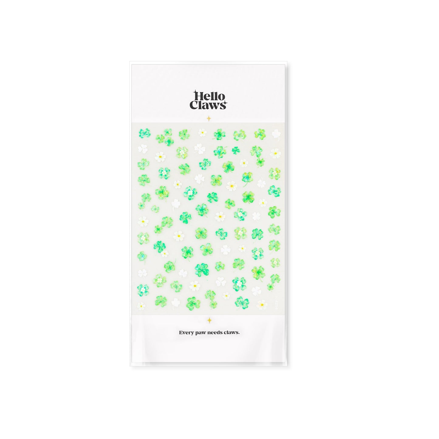 Hello Claws | Four-leaf Clover Jelly Nail Deco Sticker